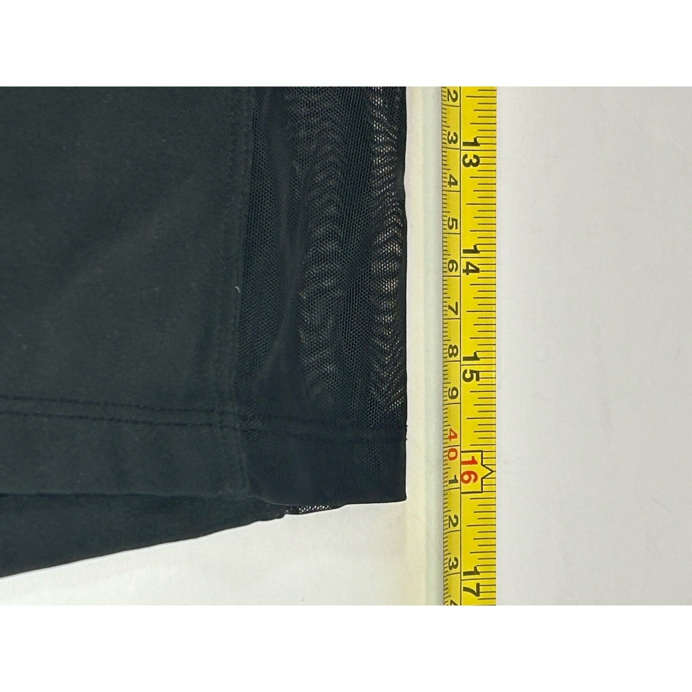 Victoria Secrets Pink Active Shorts Womens XXL Black Athletic Breathable Mesh - Picture 8 of 9